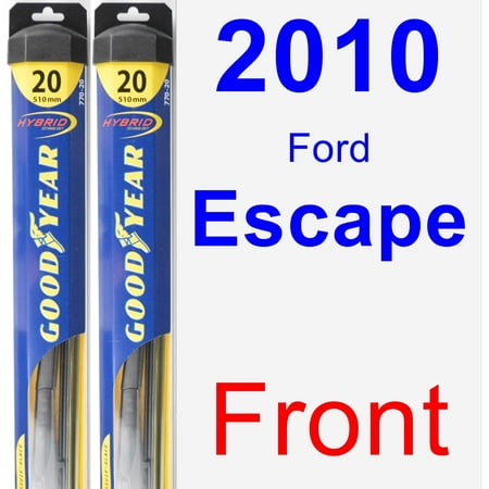 2010 Ford Escape Wiper Blade Set/Kit (Front) (2 Blades) - Hybrid