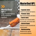 thumbnail image 2 of Sellador de poliuretano AWF PRO MasterSeal NP1 Stone 300 ml x12, 2 of 5