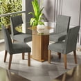 thumbnail image 2 of Juego de Comedor con Mesa Redonda y 4 Sillas Madesa Silver, 2 of 5
