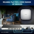 thumbnail image 3 of D-Link DGS 1210-28MP - Switch - Managed - 24 x 10/100/1000 (PoE+) + 4 x Gigabit SFP - desktop, rack-mountable - PoE+, 3 of 17