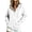 White, variant on XuJwPNcy Womens Sweatshirt Comfort Long Sleeve Tops with Thumb Holes Button Hoodies Pullover Fall Fashion Clothes for Athletic