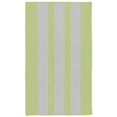 thumbnail image 1 of Colonial Mills Rug EV77R084X108S Everglades Vertical Stripe Braided Area Rug  Horizon Green - 7 x 9 ft., 1 of 1