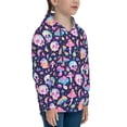 thumbnail image 3 of Haiem mushroom colorful Skull star Pattern Boys Hoodie, Youth Pullover Hooded Sweatshirt, Kangaroo Pocket Hoodie for Kids Girls -Medium, 3 of 6