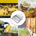 thumbnail image 2 of ZJDOAK Stainless Steel Beekeeping Clip Queen Bee Cage Catcher Beekeeper Tool, Supplies for Safely Capture and Store The Queen Bees from Your Hives, 2 of 7