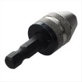 thumbnail image 2 of 10X Plata + Negro 6 mm Broca Portabrocas Sin Llave de Cambio Rapido Convertidor del Adaptador de Vastago Hexagonal, 2 of 4