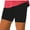 Black, variant on FAIWAD Women's Elastic Waist Short Leggings Casual Quick Dry Biker Shorts Hollow Out Breathable Beach Short Pants