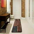thumbnail image 6 of Coolnut American Flag Runner Rug 72x24inch,Non-Slip Anti Fatigue Comfort Floor Mats Kitchen Long Rugs for Bedroom Living Room Bathroom Hallways Entrywa, 6 of 7