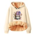 thumbnail image 1 of WILLBEST Sudadera Larga para Mujer, Estilo Navideño, Invierno, Gruesa, Cálida y Colorida Grande, 1 of 3