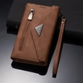 thumbnail image 2 of Crossbody Wallet Case for Samsung Galaxy S20 Ultra 5G for Women, Zipper Purse Handbag Neck Strap Lanyard Cover with 9 Card Holder Case for Samsung Galaxy S20 Ultra 5G XK Brown, 2 of 18