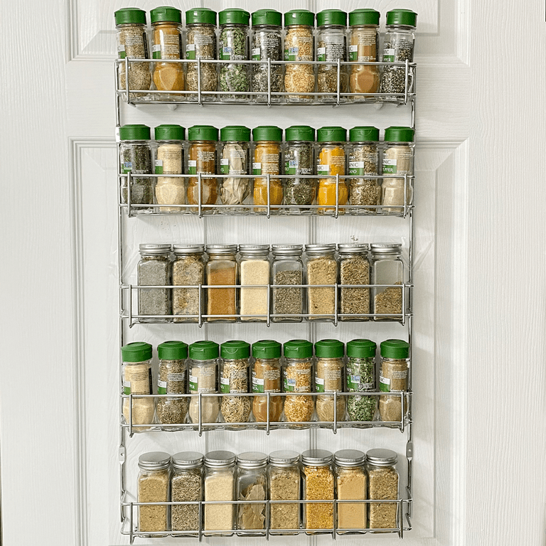 Spice Rack Cabinet Wall Spice Rack Spice Jar Shelf Storage 