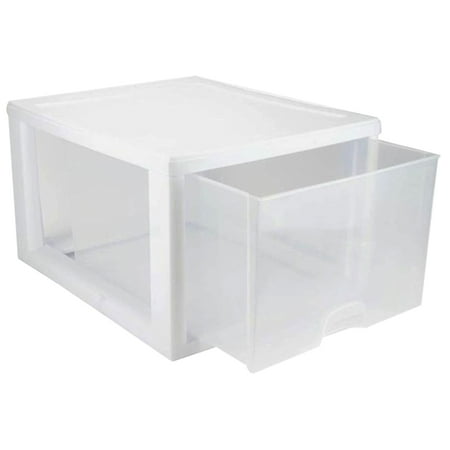 Sterilite - Modular Stacking Storage Drawer Box Containers