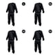 thumbnail image 5 of Greeniant Chándal de PVC grueso negro para trabajo pesado, traje de Sauna para el sudor, para gimnasio, ejercicio físico, quemagrasas, pérdida de peso, Ropa Deportiva, Zapatos No.1 Greeniant OD009655-01, 5 of 6