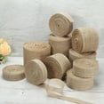 thumbnail image 4 of Uxcell 1.58 Inch x 10 Yards Jute Crafts Party Home Wrapping Decoration Burlap Fabric Ribbon 1 Pack, 4 of 6