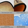 thumbnail image 5 of Coffee Kitchen Rugs Set of 2, Washable Floor Mats Non Slip Anti-Fatigue Bathroom Carpet Doormat - 27"x19"+47"x19", 5 of 6