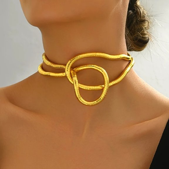 Women's Flexible Necklace Without Head And Tail
