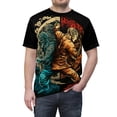 thumbnail image 2 of Chinese/Indonesian martial arts Unisex AOP Cut & Sew Tee S-5XL, 2 of 7