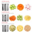 thumbnail image 4 of Injueey Cortador Manual de verduras, rallador de queso, pepino, zanahoria, trituradora, cocina, accesorios para frutas, utensilio de cocina Cocina y Comedor S Injueey HA083763-02B, 4 of 6