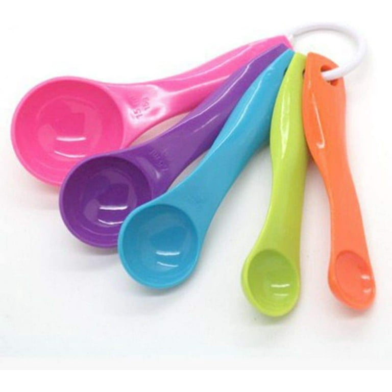 Colorful Measuring Spoons - Set of 5 - Mills & Co