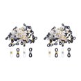 thumbnail image 3 of relayinert 50Pcs Stylish Eye Glasses Spectacle Chain Strap Holder Loop Ends Type B 50 Pcs 2Set, 3 of 6