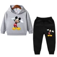 thumbnail image 3 of Traje de primavera y otoño para niñas de Disney, ropa para niñas pequeñas, sudaderas con capucha y pantalones deportivos, conjuntos de 2 piezas, chándal de moda para niños pequeños, 3 of 5