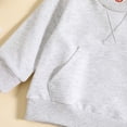 thumbnail image 6 of Gamivast Toddler Sweatsuit Sets Baby Boys Girls Long Sleeve Crewneck Pullover Sweatshirt And Jogger Pants 2 Piece Tracksuit Activewear Casual Fall Winter Outfits Gray 2-3 Years, 6 of 6