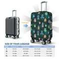 thumbnail image 4 of Honeii Bright ladybugs Elastic Luggage Cover, featuring double-sided printing, is the ideal companion for travel, business trips, and daily use(not included suitcase )-X-Large, 4 of 7