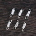thumbnail image 3 of OUNONA 20PCS Jewerly Clasps Barrel Screw Type Clasp for Necklace Bracelet Chain DIY Jewellery Making (Silver), 3 of 5