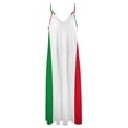 thumbnail image 6 of Flag of Italy Sleeveless Dress Loose Women's Dress Dresses Luxury Evening Dresses, 6 of 9