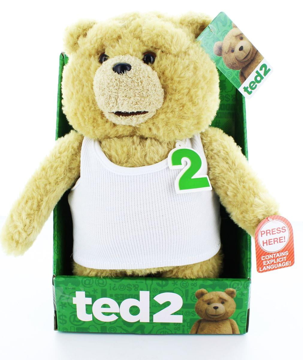 BOX NEW OFFICIAL TED MOVIE 12" TALKING PLUSH SOFT TOY NO VOICE R RATED 