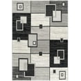 thumbnail image 2 of Rug Branch Montage Collection Tapis de couloir géométrique moderne, 2 of 6