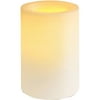 Inglow Outdoor Flameless Candle with Timer, White