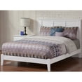 thumbnail image 2 of AFI Furnishings Madison Low Profile Platform Bed Q WH, 2 of 6