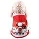 thumbnail image 4 of RV Ropa para mascotas Cuatro patas Christmas Elk Fleece Suéter de otoño e invierno Perro gato (S) Rojo Verde, 4 of 4