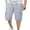 Gray, variant on ZRGHAOYLQ Casual Solid Short Pants with Pockets Mens Casual Shorts Drawstring Elastic Waist Shorts Plus Size Summer Big and Tall Tactical Shorts