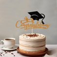thumbnail image 2 of HAHDAXIA Félicitations 2022 Décoration de Gâteau de Collation des Grades, Décoration de Gâteau de Collation des Grades - Fournitures de Fête de Collation des Grades Lycée/université/senior 2022 (Orange et Noir), 2 of 7