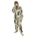 thumbnail image 5 of Soft Big Kids Onesie Pajamas Cozy Loose-Fit Jumpsuits for kids with Pockets for Christmas Lounge & Play Pine Boughs and Holly Pattern, 5 of 8