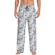 thumbnail image 1 of Fotbe Indigo Tie Dye Pantalones de Pijama para Hombre, Pantalones de Dormir, Pantalones de Casa con Cintura Ajustable y Bolsillos-Medium, 1 of 6