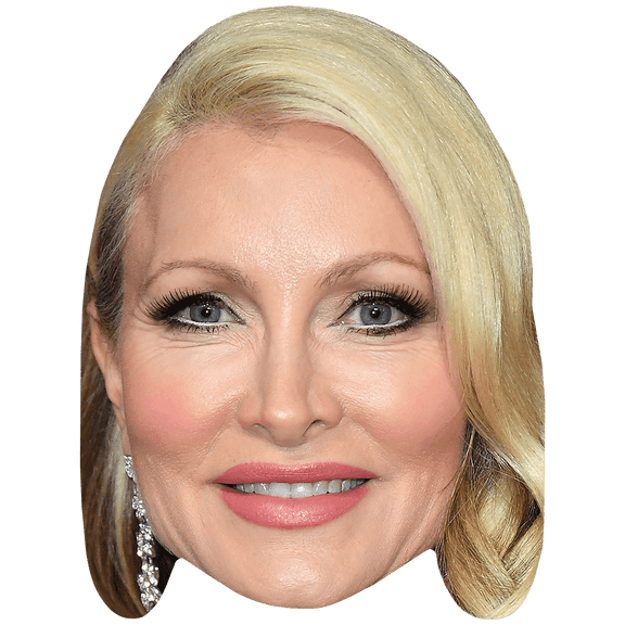 Caprice Bourret (Makeup) Big Head. Larger than life mask.