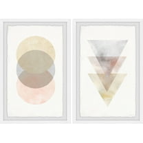 Parvez Taj The Luminous Shapes Diptych