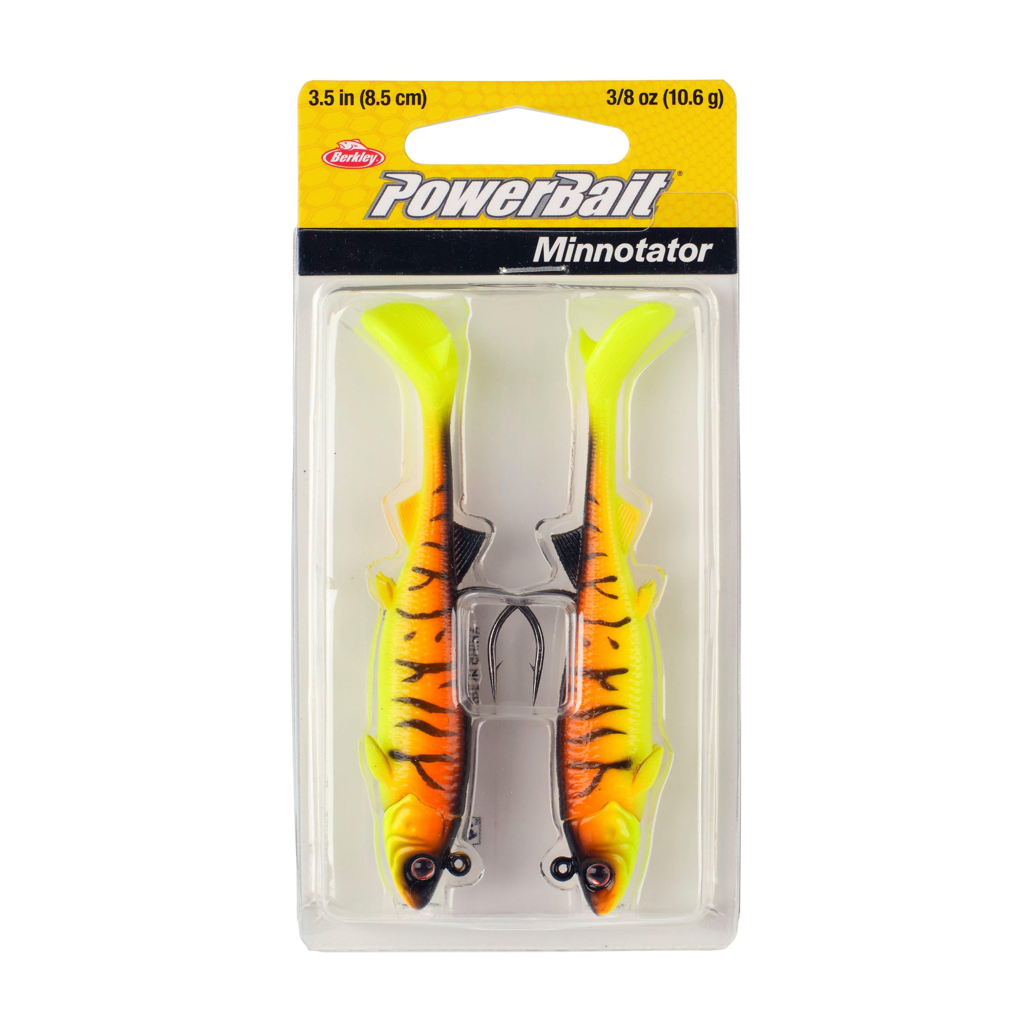 Berkley PowerBait® Minnotator, 3.5 in, Orange Tiger