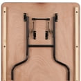 thumbnail image 4 of Flash Furniture Fielder 6' Rectangular All-Occasion Wood Folding Event Table, Natural/Black, 4 of 13