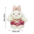 thumbnail image 2 of Uuiauoio Stuffed Animals Keychain Toys,Bunny,Forest Plush Keyring Pendants for Backpack,Purse,Handbag,Goody Bag Ornament for Goody Bag, 2 of 6