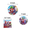 thumbnail image 3 of 60 PCS Spidey Tableware Sets, Birthday Party Supplies Paper Plates and Napkins Set Includes 40 PCS Paper Plates 20 PCS Napkins for Party Supplies, 3 of 3
