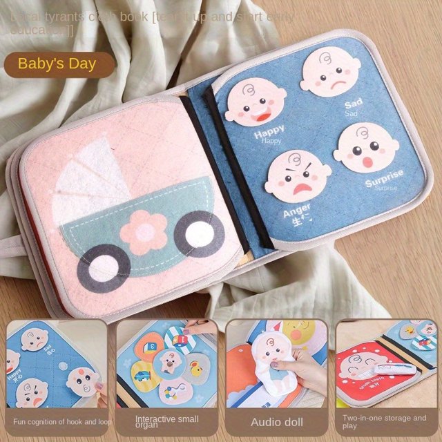 Infant Baby Early Education Cloth Book Tear-resistant And Biteable Halloween Thanksgiving Christmas Gifts