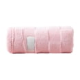 thumbnail image 3 of Large-Grids Corals Fleece Towel And Extra-Large Extra-Thick Face Towel For Men And Women And Bathroom And Washroom Towel, 3 of 6