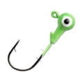 thumbnail image 2 of Strike King Mr. Crappie Jig Head - 1/16 oz, Limetreuse, 2 of 5