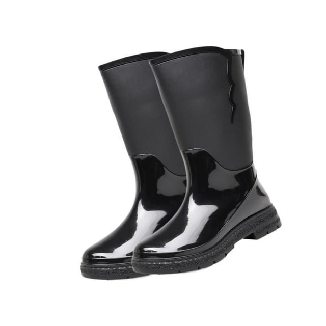 Milaget Bottes de Pluie pour Femmes Imperméables Mode pour Rues de Ville Animées Voyage en Plein Air 39