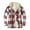 White, variant on Meichang Mens Fleece Jackets Clearance Plaid Hoodies Fall Button Down Shirt Jacket Classic Fit Long Sleeve Coat Jacket