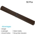 thumbnail image 3 of MECCANIXITY Fiber Reed Diffuser Sticks 8.6" x3mm for Aroma Fragrance Essential Oil, Brown Pack of 50, 3 of 5