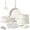 White large size, variant on GIPP 17 Piece Ceramic Nonstick Pots and Pans Set,Cookware Set with Detachable Handles, Oven Dishwashers Safe,Induction Compatible,RV Kitchen Cooking Set